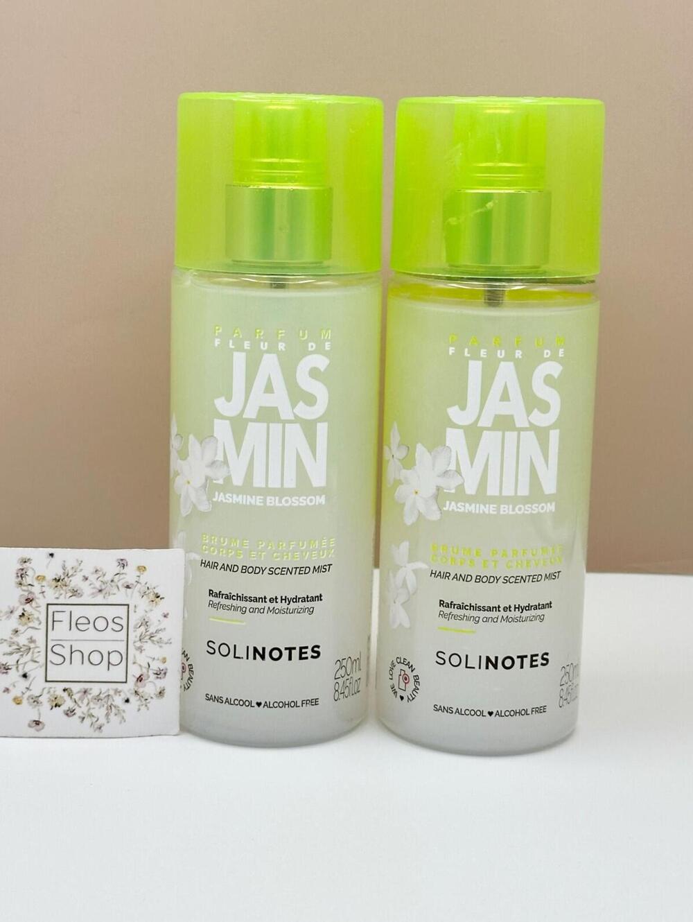 Solinotes Jasmin Body Mist Set 2-pack
